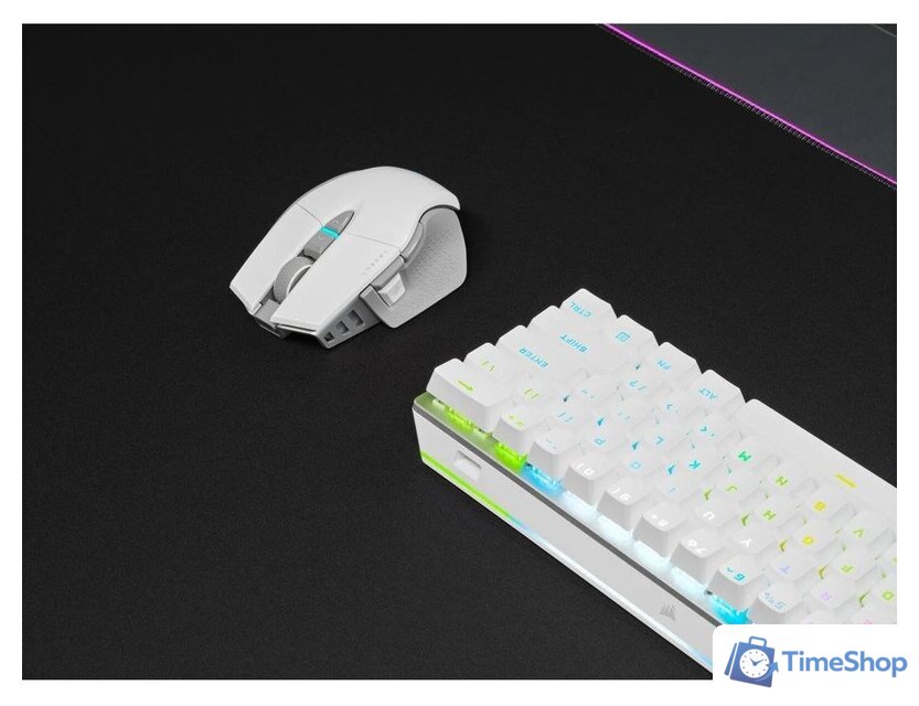 Игровая мышь Corsair M65 RGB Ultra Wireless (белый) - Изображение №8 — Интернет-магазин Time-Shop