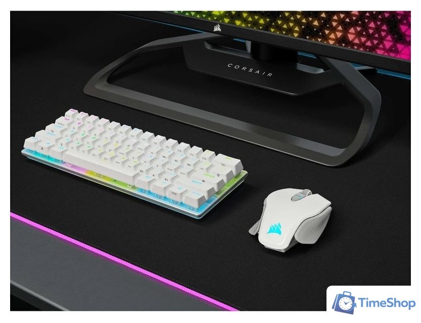 Игровая мышь Corsair M65 RGB Ultra Wireless (белый) - Изображение №11 — Интернет-магазин Time-Shop