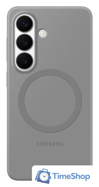 Чехол для телефона Samsung Silicone Magnet Case для Samsung Galaxy S26 (серый) - Изображение №1 — Интернет-магазин Time-Shop