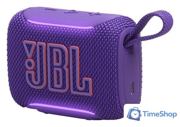 Беспроводная колонка JBL Go 5 (фиолетовый) - Изображение №3 — Интернет-магазин Time-Shop