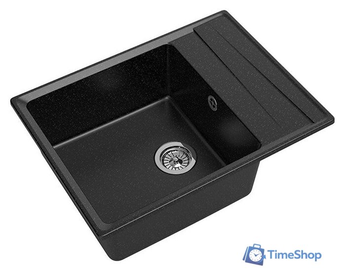 Кухонная мойка GranFest GF-LV-660L (черный) - Изображение №1 — Интернет-магазин Time-Shop