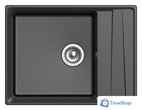 Кухонная мойка GranFest GF-LV-660L (черный) - Изображение №2 — Интернет-магазин Time-Shop