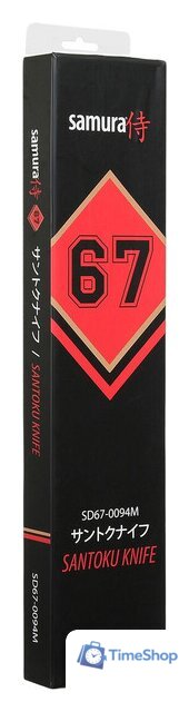 Кухонный нож Samura 67 Damascus SD67-0094M - Изображение №6 — Интернет-магазин Time-Shop