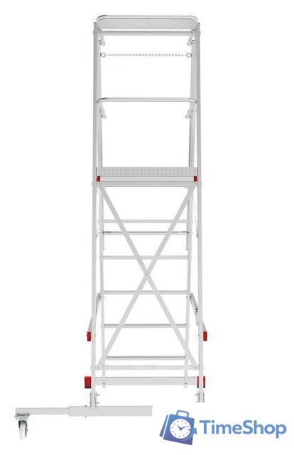 Лестница-стремянка Новая высота NV5540 5540106 передвижная (6 ступеней) - Изображение №4 — Интернет-магазин Time-Shop
