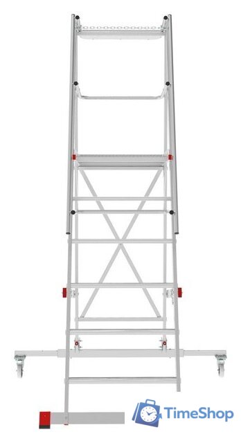 Лестница-стремянка Новая высота NV5540 5540106 передвижная (6 ступеней) - Изображение №2 — Интернет-магазин Time-Shop