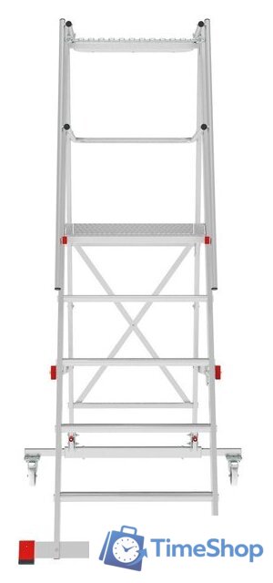 Лестница-стремянка Новая высота NV5540 5540106 передвижная (6 ступеней) - Изображение №12 — Интернет-магазин Time-Shop