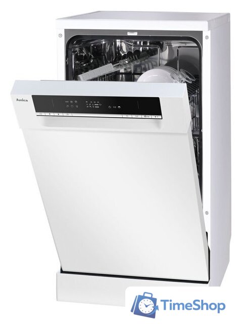 Отдельностоящая посудомоечная машина Amica MDFM43E6qW - Изображение №3 — Интернет-магазин Time-Shop