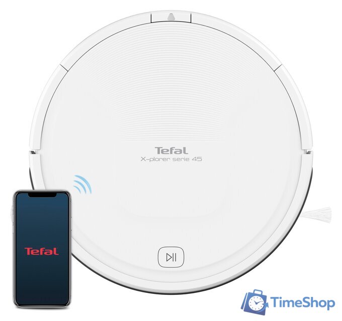 Робот-пылесос Tefal X-Plorer Serie 45 RG8227WH - Изображение №1 — Интернет-магазин Time-Shop