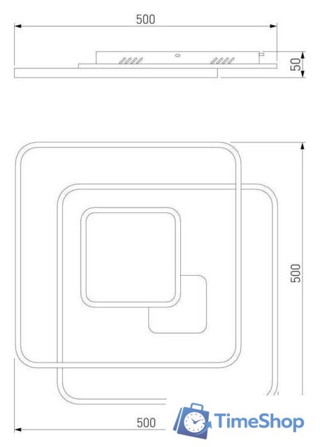 Точечный светильник Евросвет 90255/1 (белый) - Изображение №2 — Интернет-магазин Time-Shop