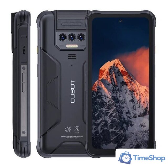 Телефон Cubot KingKong 8 6GB/256GB (черный) - Изображение №3 — Интернет-магазин Time-Shop