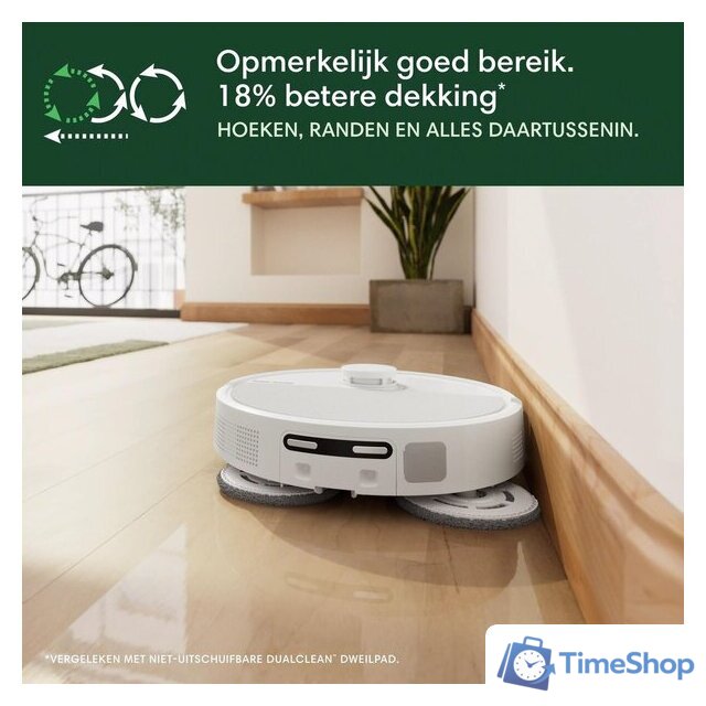 Робот-пылесос iRobot Roomba Plus 505 Combo Robot + AutoWash Dock (белый) - Изображение №2 — Интернет-магазин Time-Shop