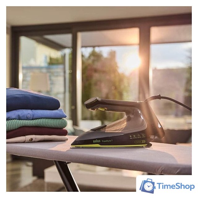 Утюг Braun FreeStyle 7 FI7255GR - Изображение №8 — Интернет-магазин Time-Shop