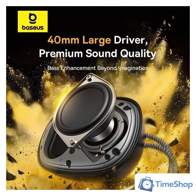 Беспроводная колонка Baseus AeQur 35 Pro Air Portable Wireless Speaker - Изображение №15 — Интернет-магазин Time-Shop