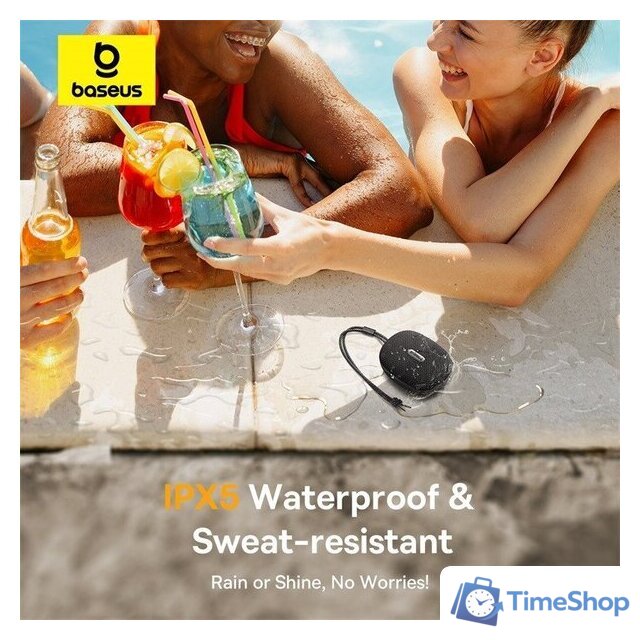 Беспроводная колонка Baseus AeQur 35 Pro Air Portable Wireless Speaker - Изображение №13 — Интернет-магазин Time-Shop