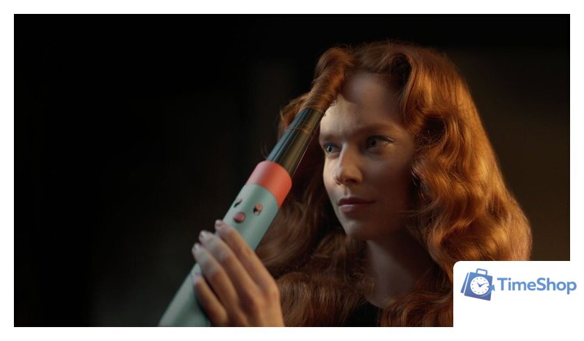 Фен-стайлер Dyson Airwrap Complete Long HS08 i.d. (с переходником на евровилку, керамическая патина/топаз) - Изображение №7 — Интернет-магазин Time-Shop