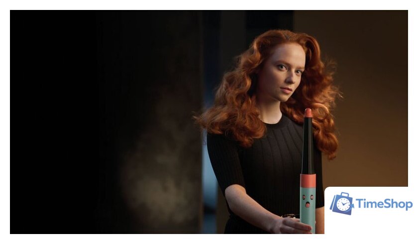 Фен-стайлер Dyson Airwrap Complete Long HS08 i.d. (с переходником на евровилку, керамическая патина/топаз) - Изображение №8 — Интернет-магазин Time-Shop