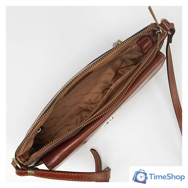 Женская сумка Francesco Molinary 513-16512-060-BRW (коричневый) - Изображение №3 — Интернет-магазин Time-Shop