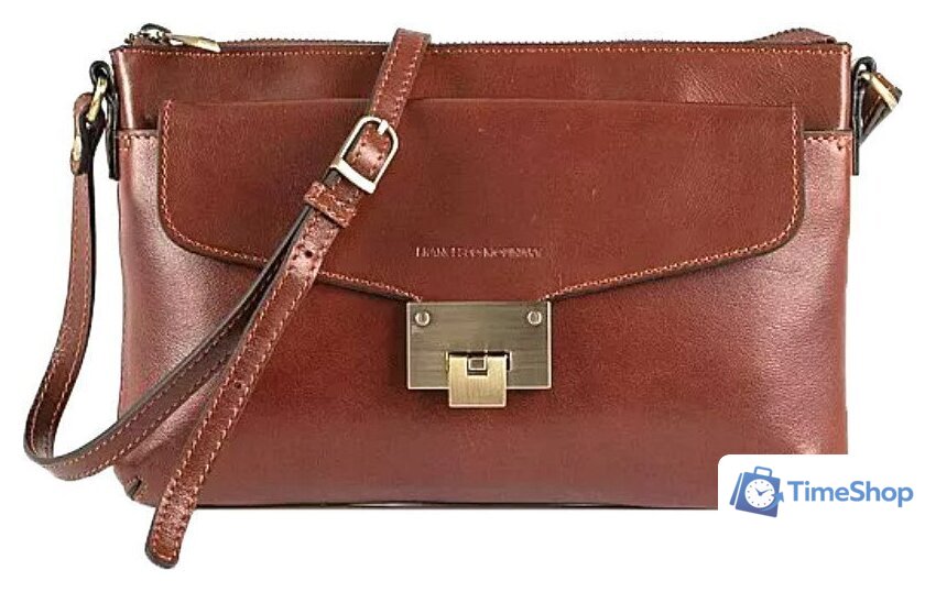 Женская сумка Francesco Molinary 513-16512-060-BRW (коричневый) - Изображение №1 — Интернет-магазин Time-Shop