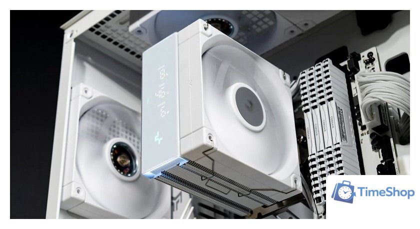 Кулер для процессора DeepCool AK400 Digital Pro WH R-AK400-WHAPMN-G - Изображение №8 — Интернет-магазин Time-Shop