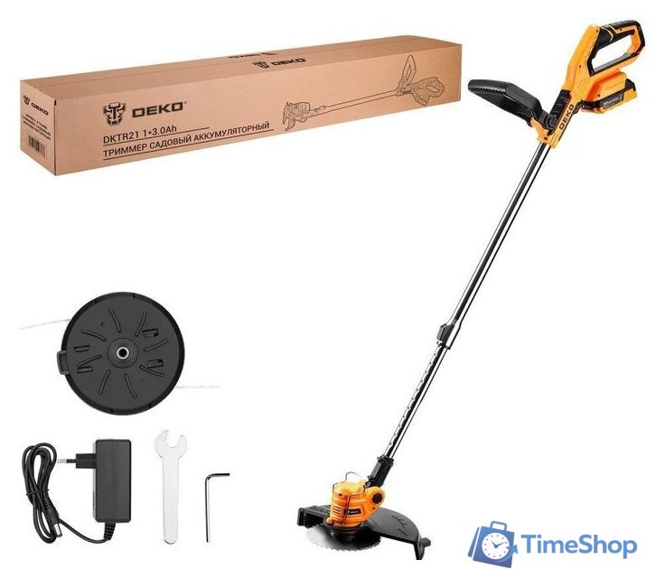 Триммер Deko DKTR21 063-4231-1 (с 1-им АКБ) - Изображение №1 — Интернет-магазин Time-Shop