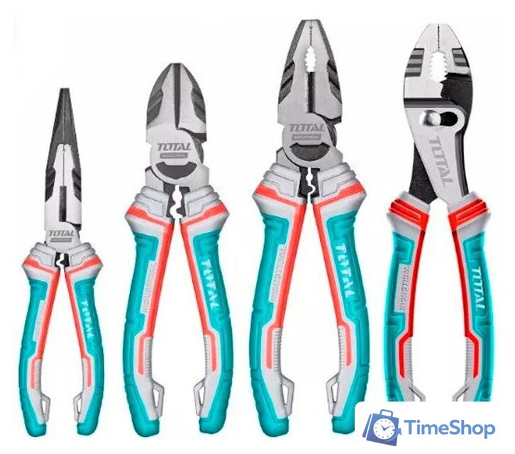 Набор пассатижей Total THT2K0458 (4 предмета) - Изображение №1 — Интернет-магазин Time-Shop