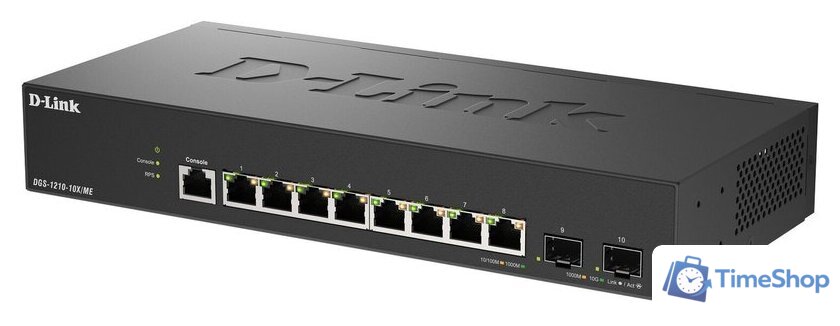 Управляемый коммутатор 2-го уровня D-Link DGS-1210-10X/ME/C1A - Изображение №3 — Интернет-магазин Time-Shop