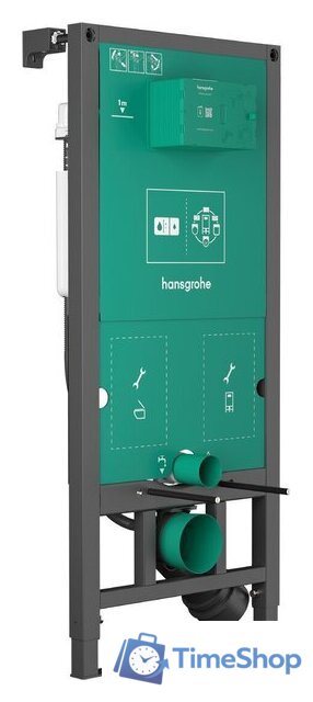 Инсталляция для унитаза Hansgrohe Iframe Universal 1022180 - Изображение №1 — Интернет-магазин Time-Shop