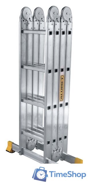 Лестница-трансформер Алюмет TW1 444 (4x4 ступени) - Изображение №4 — Интернет-магазин Time-Shop