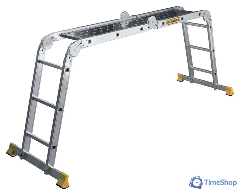 Лестница-трансформер Алюмет TW1 444 (4x4 ступени) - Изображение №1 — Интернет-магазин Time-Shop