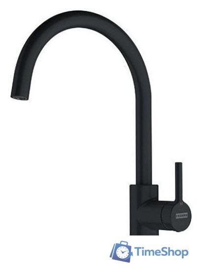 Смеситель Franke Lina XL 115.0626.019 (черный матовый) - Изображение №1 — Интернет-магазин Time-Shop