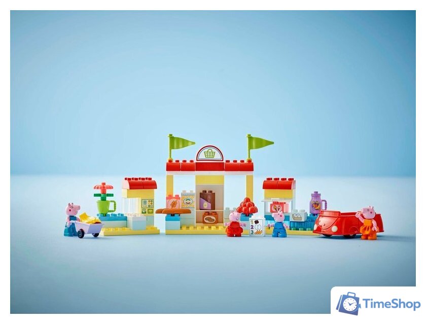 Конструктор LEGO Duplo 10434 Супермаркет Свинки Пеппы - Изображение №7 — Интернет-магазин Time-Shop