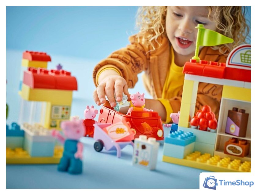 Конструктор LEGO Duplo 10434 Супермаркет Свинки Пеппы - Изображение №6 — Интернет-магазин Time-Shop