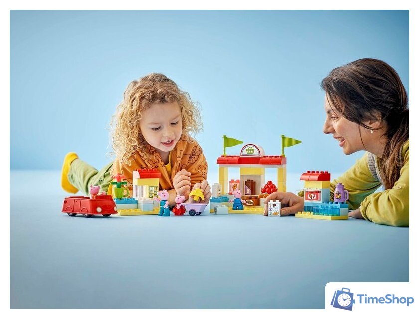 Конструктор LEGO Duplo 10434 Супермаркет Свинки Пеппы - Изображение №5 — Интернет-магазин Time-Shop