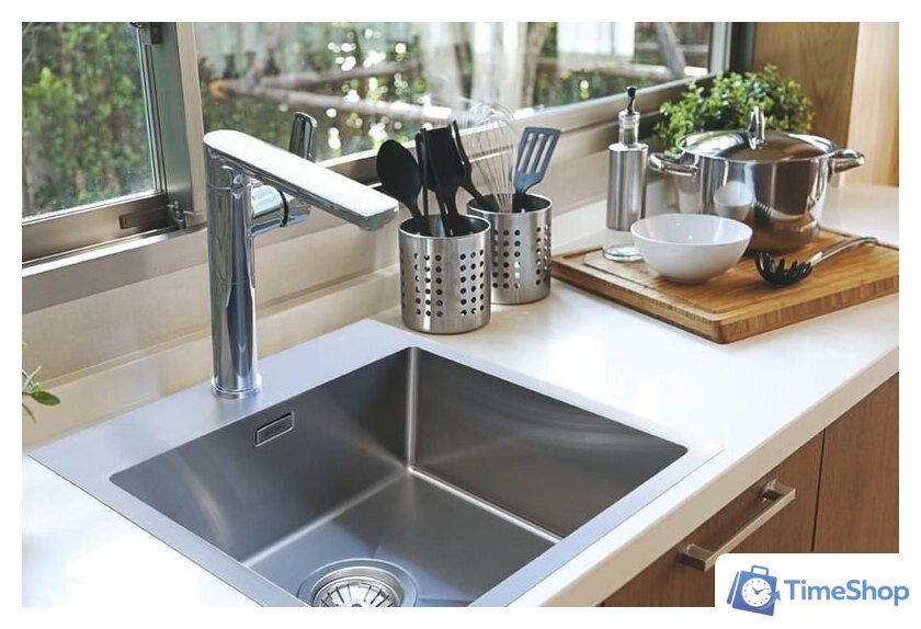 Кухонная мойка Berg Acero 1.0 BOC - Изображение №2 — Интернет-магазин Time-Shop