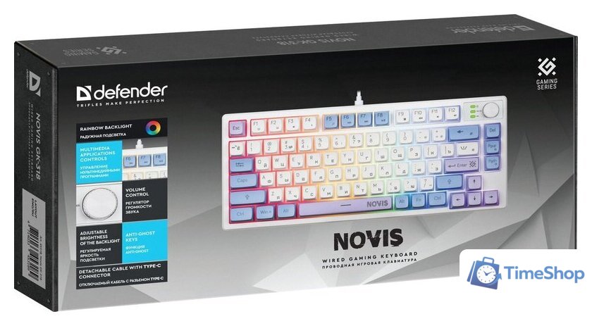 Клавиатура Defender Novis GK-318 - Изображение №3 — Интернет-магазин Time-Shop
