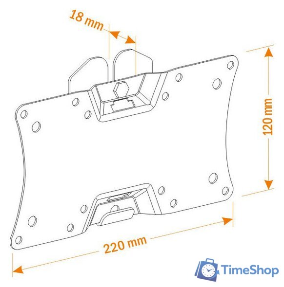 Кронштейн для телевизора Holder LCDS-5060 - Изображение №2 — Интернет-магазин Time-Shop