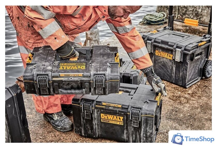 Ящик для инструментов DeWalt ToughSystem 2.0 DWST83293-1 - Изображение №13 — Интернет-магазин Time-Shop