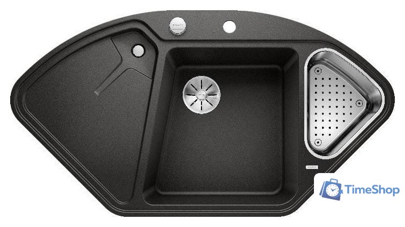 Кухонная мойка Blanco Delta II-F 525868 (черный) - Изображение №5 — Интернет-магазин Time-Shop