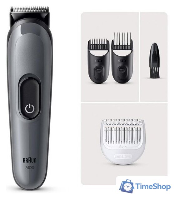 Универсальный триммер Braun AIO3500 5513 - Изображение №1 — Интернет-магазин Time-Shop