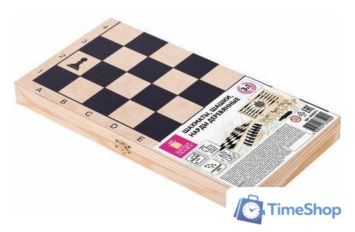 Шахматы/шашки/нарды Золотая сказка 3 в 1 664671 - Изображение №1 — Интернет-магазин Time-Shop