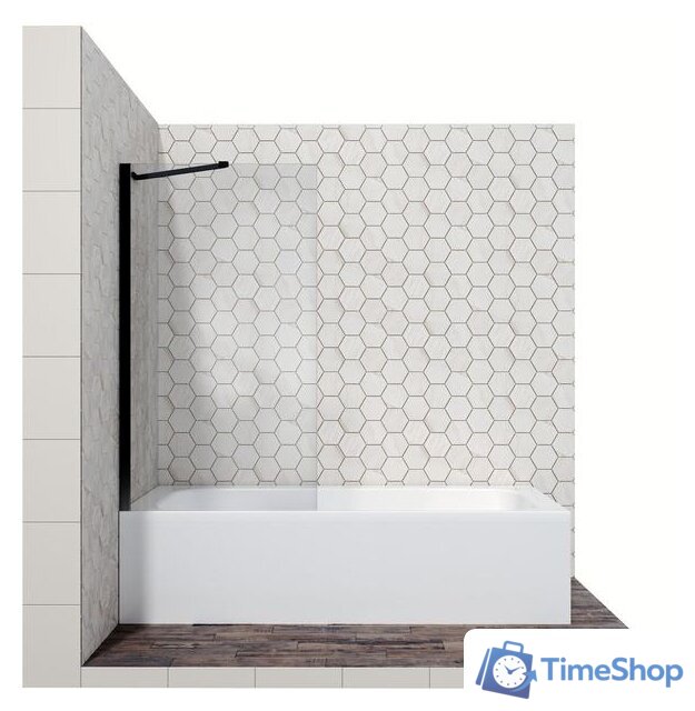 Стеклянная шторка для ванны Ambassador Bath Screens 16041207 80 - Изображение №1 — Интернет-магазин Time-Shop