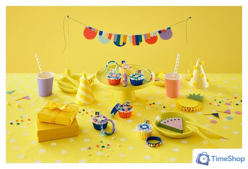 Конструктор LEGO DOTS 41806 Большой набор для вечеринки - Изображение №7 — Интернет-магазин Time-Shop