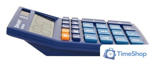 Бухгалтерский калькулятор BRAUBERG Ultra-08-BU 250508 (синий) - Изображение №2 — Интернет-магазин Time-Shop