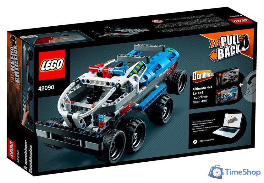 Конструктор LEGO Technic 42090 Машина для побега - Изображение №4 — Интернет-магазин Time-Shop