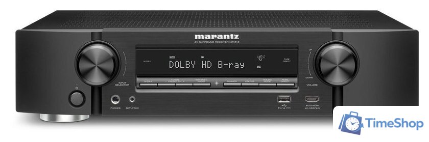 AV ресивер Marantz NR1510 (черный) - Изображение №1 — Интернет-магазин Time-Shop