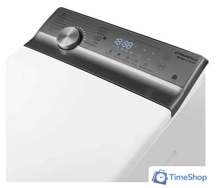 Стиральная машина с вертикальной загрузкой MAUNFELD MFWM127ISWH - Изображение №9 — Интернет-магазин Time-Shop