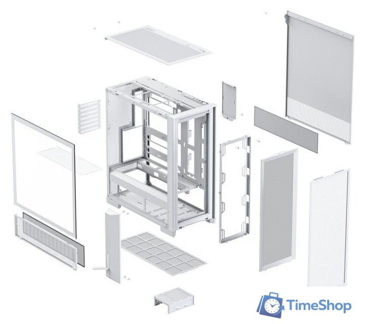Корпус XASTRA A700 7ARGB-C10-UC (белый) - Изображение №10 — Интернет-магазин Time-Shop