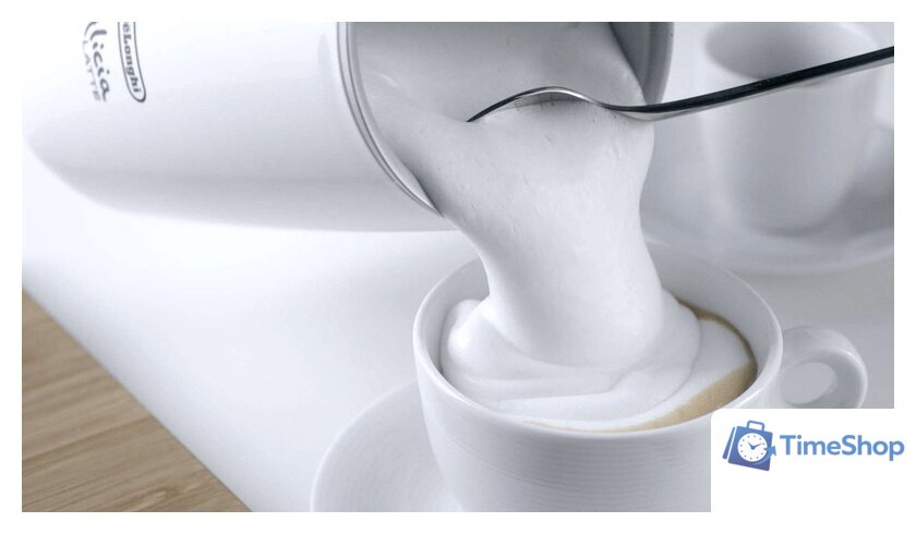 Автоматический вспениватель молока DeLonghi Alicia Черный [EMF2.BK] - Изображение №2 — Интернет-магазин Time-Shop