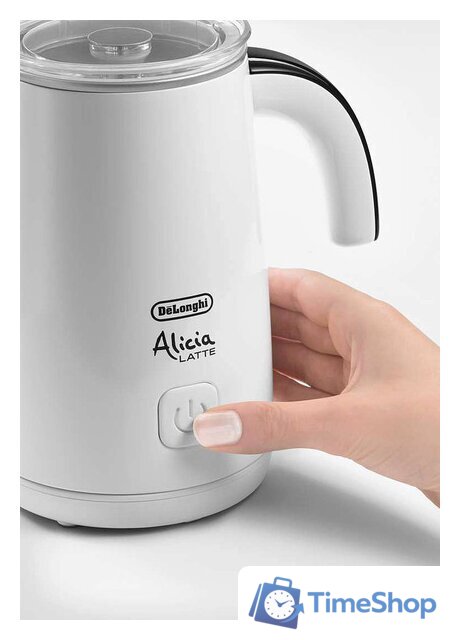 Автоматический вспениватель молока DeLonghi Alicia Черный [EMF2.BK] - Изображение №3 — Интернет-магазин Time-Shop