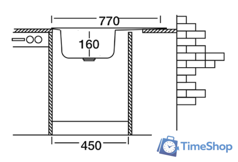 Кухонная мойка Kromevye EC 259 D - Изображение №3 — Интернет-магазин Time-Shop